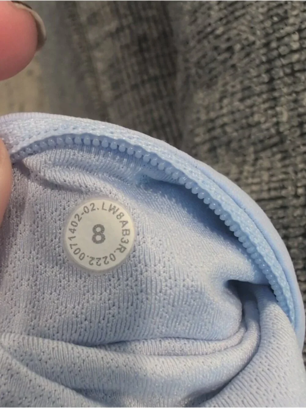 Lululemon Pace Rival Mid-Rise Skirt Pastel Blue
